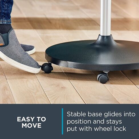 مروحة روينتا إكستريم خارجية مع جهاز تحكم عن بعد 65 بوصة، مروحة فائقة الهدوء تتأرجح، محمولة، 3 سرعات، تحكم رقمي VU4510، أسود in Kuwait