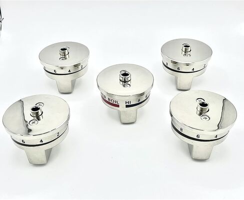 Edgewater Parts Set of 5 Burner Knobs, 4- EBZ37189611, AP4447911, PS3534129 for LG Oven in Saudi Arabia