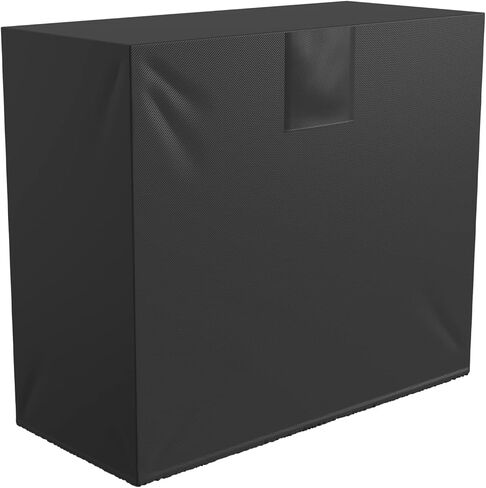 GUEQUITLEX Mini Split Air Conditioner Covers for Outside Compressor 37.8 x 16.5 x 32.6 inches AC Condenser Cover with Vent Hole Waterproof Mini Split Covers for Outside Units in Kuwait