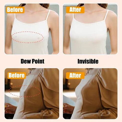 Safe2m 2 Pairs Invisible Bra,Sticky Bra Reusable Silicone Adhesive womens Breast Lifting bra Nipple Covers Pink, One Size in Saudi Arabia