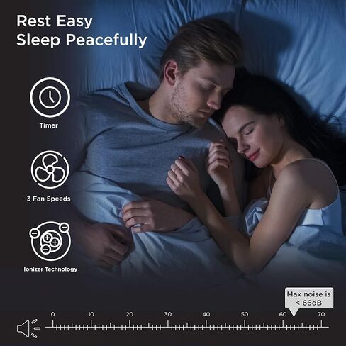 جهاز تنقية الهواء Medify Air MA-35 مع فلتر H13 True HEPA | تغطية 500 قدم مربع | للمواد المسببة للحساسية، ودخان حرائق الغابات، والغبار، والروائح، وحبوب اللقاح، ووبر الحيوانات الأليفة | إزالة هادئة بنسبة 99.7% إلى 0.1 ميكرون | فضي، عبوة واحدة in Kuwait