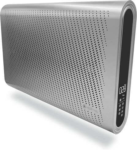 جهاز تنقية الهواء Medify Air MA-35 مع فلتر H13 True HEPA | تغطية 500 قدم مربع | للمواد المسببة للحساسية، ودخان حرائق الغابات، والغبار، والروائح، وحبوب اللقاح، ووبر الحيوانات الأليفة | إزالة هادئة بنسبة 99.7% إلى 0.1 ميكرون | فضي، عبوة واحدة in Kuwait