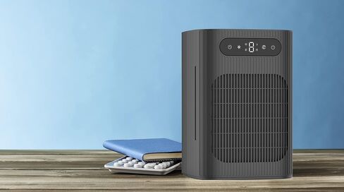 XP120 Veteran Owned, Desk & Countertop Air Purifier with Dual Air Intake Power, 2 Sets of Filters & 4 Stage Filtration for up to 370 Sq Ft., Black, Pack of 1 in Saudi Arabia