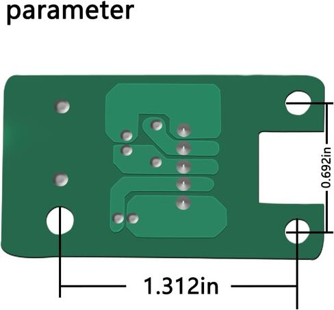 XTPTFABS Humidity Sensor Compatible with Hisense Garrison Dehumidifier Humidity Sensor PCB07-33-V02 1359219,B 1,Fit Model E56334 in Saudi Arabia