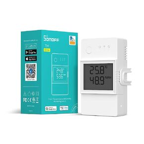 سونوف THR320D 20A مفتاح ذكي لمراقبة درجة الحرارة والرطوبة، متوافق مع أليكسا، جوجل هوم، واجهة RJ9 4P4C in Kuwait