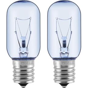 PANDEELS 2 Pack 297048600 241552802 لمبة إضاءة الثلاجة E17 40W مناسبة لفريزر الثلاجة Frigidiare Kemnore Electorlux - يستبدل 7297048600، 1056577، AP3770086، PS976993، EAP976993، أبيض ناعم in Kuwait