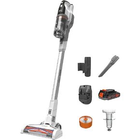 بيوند من بلاك اند ديكر مكنسة كهربائية اكستريم 20 فولت ماكس، ابيض (BSV2020WAPB)، رمادي in Kuwait