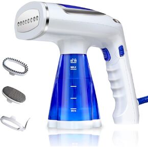 CUDINHAM Steamer for Clothes, Portable Handheld Steamer Travel Steamer with 3 Steam Levels, Fast Heat Up Garment Steamer with 3 Brushes, 250ml Replaceable in Kuwait