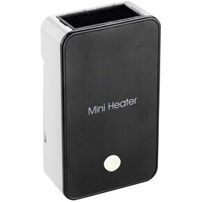 Safety Energy-saving Heater Mini Portable Room Office Desktop Electric Fan Heater Air Warmer Black