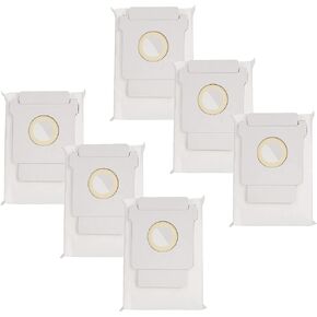 6 Pack Vacuum Bags for iRobot Roomba i & s & j Series i7, i7+, i7Plus, i8, i8+, i3, i3+, i4, i4+, i6, i6+, j7, j7+, s9, s9+, s9Plus Clean Base Automatic Dirt Disposal Bags in Saudi Arabia