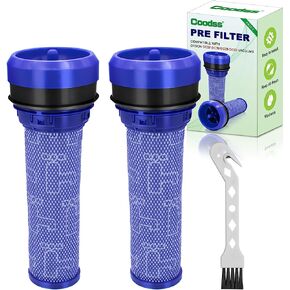 Coodss 2 حزمة من مرشحات عصا المحرك المسبق لـ Dyson DC28 DC37 DC39 DC53 مكنسة كهربائية، مجموعة مرشح الغبار قطعة بديلة رقم 923413-01 in Kuwait
