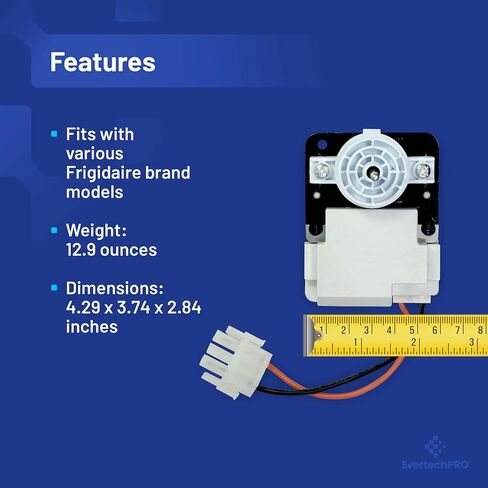 EvertechPRO 242077702 استبدال منفاخ محرك الثلاجة لإلكترولوكس in Saudi Arabia