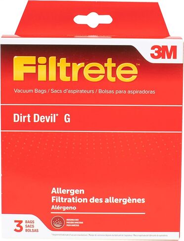 3M Dirt Devil Style G Allergen Bag Pkg in Saudi Arabia