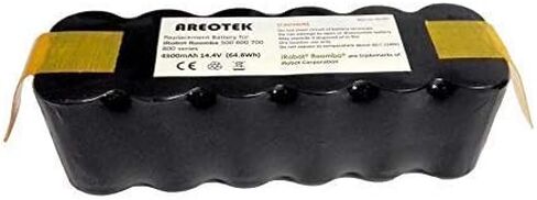 Areotek 4500mAh Extended Life iRobot Roomba Replacement Battery for 500 600 700 800 Series Robots in Kuwait