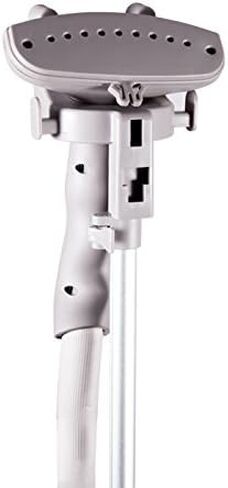 The Laundry POD Full Size Upright Clothes Steamer Wrinkle Release + Sterilizer for Garments, Laundry, Linen, Drapery + Cleaning, with Quick Heat, Fabric Brush & Hanger, Silver in Saudi Arabia