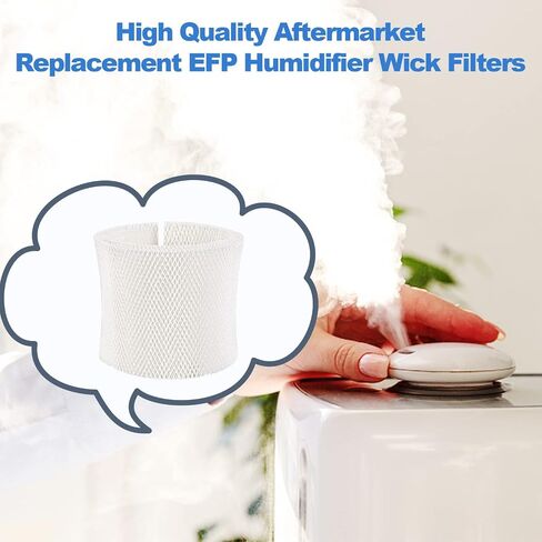 Replacement Humidifier Wicking Filter Fit for Emerson MAF1, Replacement Filter Fit for Emerson Humidifier, Model MA0950, MA1200, MA1201, MA09500, MA12000, MA12001, MA12010 (2 Pack) in Saudi Arabia