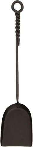 Minuteman International Rope Handle Single Shovel Fireplace Tool, Mini 18-in, Black in Kuwait