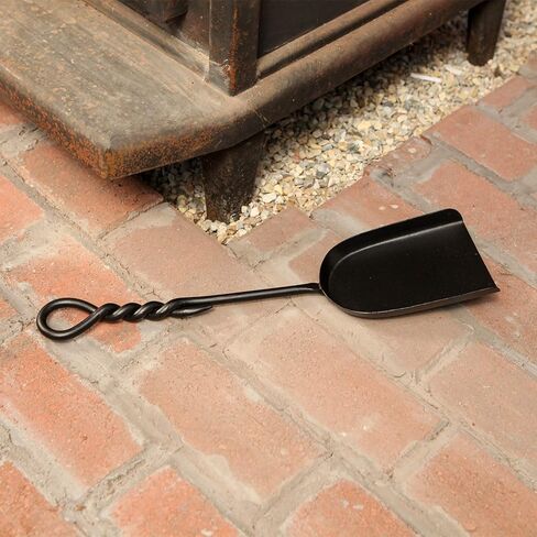 Minuteman International Rope Handle Single Shovel Fireplace Tool, Mini 18-in, Black in Kuwait