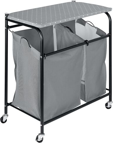 Honey-Can-Do Uneven Sorter w/Ironing Board SRT-09451 Grey in Saudi Arabia