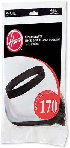 Hoover Belt, Flat Power Drive Type 170 Wind Tunnel (Pack of 2), No Size, Black in Saudi Arabia