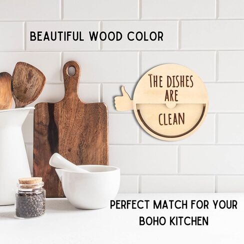 علامة تنظيف متسخة بمغناطيس لغسالة الأطباق | تنظيف المغناطيس القذر لغسالة الصحون | إكسسوارات غسالات الأطباق | مغناطيس غسالة الأطباق النظيف القذر | علامة مغناطيسية نظيفة وقذرة | منزلق مغناطيسي لغسالة الأطباق القذرة in Kuwait