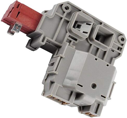 Siwdoy 131763202 Washer Door Lock Switch Assembly Compatible with Frigidaire, Electrolux 131763256, 131763255, 0131763202, 131269400, AP4455026, with 131763310 Striker in Kuwait