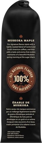 Muskoka Roastery Coffee, Muskoka Maple, Medium Roast, Ground Coffee, 2LB Bag in Saudi Arabia