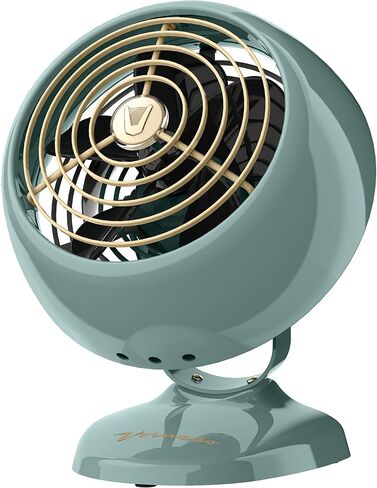 Vornado EXO51 Heavy Duty Air Circulator Shop Fan with Dustproof Motor (Green) and Vornado 133 Small Room Air Circulator Fan (Black) in Kuwait