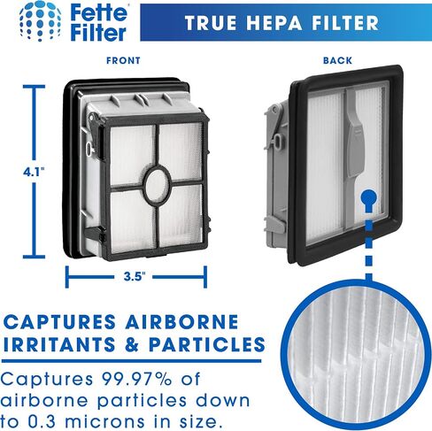 Fette Filter - 3350 Hepa Filter Replacement Compatible with Bissell Crosswave X7 Wet Dry Vac Model Number 3276A 3279 3277 3011 3055 Compare to Part Number 3350 Pack of 4 in Saudi Arabia