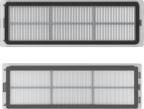 مرشح دريم تيك W10، فلتر بديل قابل للغسل متوافق مع مكنسة روبوت W10، مرشحات بديلة لترشيح الغبار (قطعتان) in Kuwait
