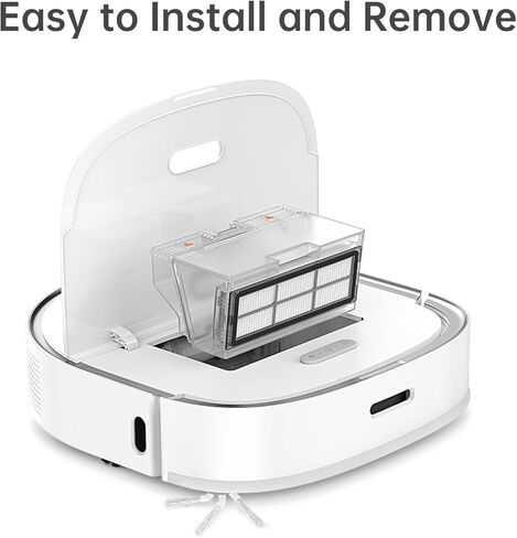 مرشح دريم تيك W10، فلتر بديل قابل للغسل متوافق مع مكنسة روبوت W10، مرشحات بديلة لترشيح الغبار (قطعتان) in Kuwait