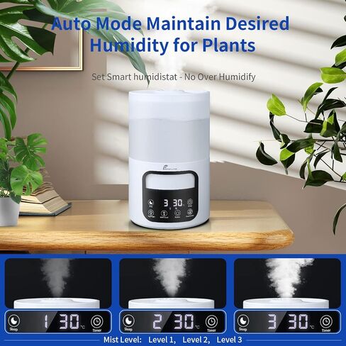 Cool Mist Humidifier for Bedroom, FAMPUTR 3.5L Ultrasonic Humidifiers for Baby, Desk, Plants, Large Room, Top Fill Humidifier with Remote Control, 7 Color Night Light, Sleep Mode, Quiet, 8H Timer in Saudi Arabia
