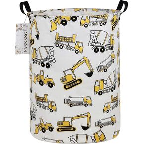 Storage Basket,Nursery Hamper Canvas Laundry Basket Beige flag | Foldable with Waterproof PE Coating Organizer Bin for Kids Boys and Girls,Office,Bedroom,Clothes in Saudi Arabia