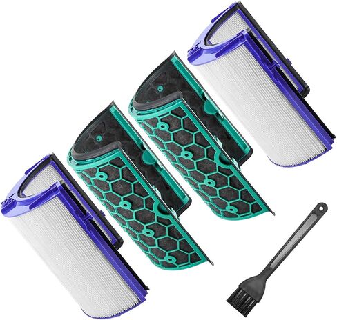 مواضع مرشح هواء بوري متوافقة مع دايسون TP04 HP04 DP04 مختومة على مرحلتين 360 درجة فلتر مروحة تبريد نقي من سيكاواي in Saudi Arabia