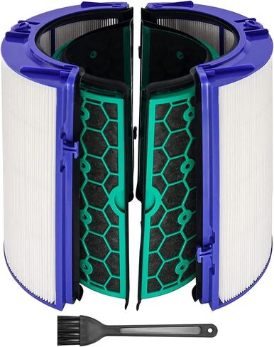مواضع مرشح هواء بوري متوافقة مع دايسون TP04 HP04 DP04 مختومة على مرحلتين 360 درجة فلتر مروحة تبريد نقي من سيكاواي in Saudi Arabia