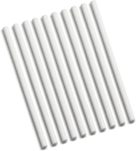 10 عبوات من فلتر مرطب الهواء القطني، الفتيل البديلة، إسفنجات إعادة ملء جهاز ميستر بالموجات فوق الصوتية | ينقي الماء، يزيل الغبار الأبيض، يطيل عمر مرطب الهواء لـ ( B08133RL17and B07ZJC9WJF) in Kuwait