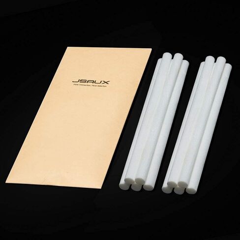 10 عبوات من فلتر مرطب الهواء القطني، الفتيل البديلة، إسفنجات إعادة ملء جهاز ميستر بالموجات فوق الصوتية | ينقي الماء، يزيل الغبار الأبيض، يطيل عمر مرطب الهواء لـ ( B08133RL17and B07ZJC9WJF) in Kuwait