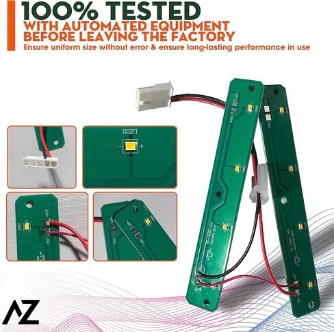 لوحات تجميع وحدة إضاءة LED لثلاجات AZ4U تستبدل لـ Whirlpool WRX735SDHZ00 WRF555SDFZ05 WRX735SDBM02 WRX735SDBM04 WRX735SDHZ01 WRF555SDFZ08 WRX735SDHZ WRX735SDBM WRF555SDFZ03 WRF555SDFZ04 in Kuwait