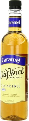 DaVinci Gourmet Sugar Free Syrup Vanilla, Zero Calorie Sweetener Syrup for Espresso Drinks, Tea, and Other Beverages, Suited for Home, Café, Restaurant, Coffee Shop, 25.4 Fl Oz (Pack of 3) in Saudi Arabia