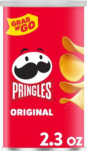 Pringles Salt and Vinegar Flavored Potato Crisps Chips (Pack of 12) in Saudi Arabia