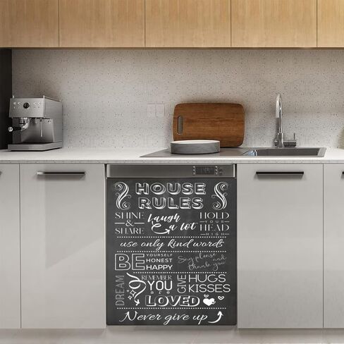 غطاء مغناطيسي لغسالة الأطباق لوحة الثلاجة المغناطيسية ملصقات الأجهزة خزانة المنزل 23 بوصة × 26 بوصة in Kuwait