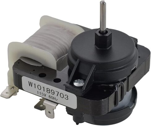 محرك مروحة مبخر الثلاجة W10189703 - مناسب تمامًا متوافق مع Whirlpool Maytag Kenmore - يستبدل WPW10189703 W10208121 2219647 in Kuwait