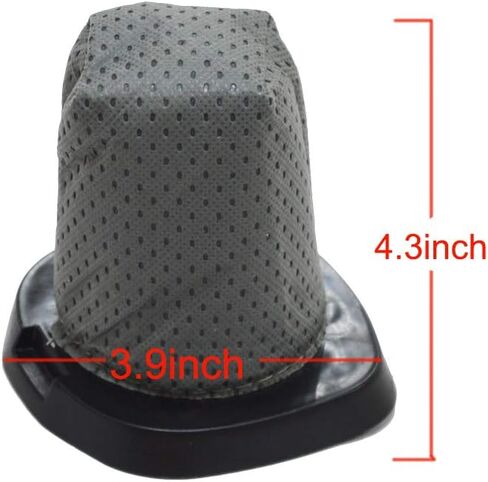 EZ SPARES Replacement for Vacuum cleaner Filter 083405 Series Swift Stick Style F25 F-25 Dust Cup Allergen Filter Hepa Attachment Kit Replace Part #'s 2SV1102000(4PCS) in Saudi Arabia