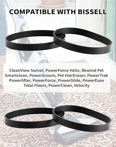 حزام تفريغ ZITFRI لطراز بيسيل 7/9/10 p/n 3031120#2031093#32074#3031123 PowerForce Helix Powerlifter CleanView Swivel Rewind Pet مكنسة كهربائية in Kuwait