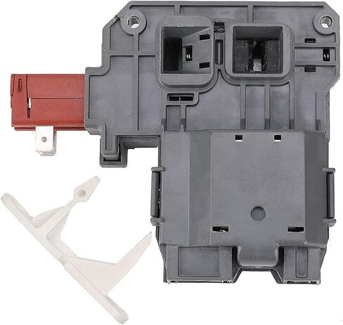 1317632 131763202 131763256 Washer Door Lock Latch Switch Assembly & 1317633 Door Strike for Electrolux, Frigidaire, White-Westinghouse, Crosley, Gibson, GE. Replace Part 131763256 & 131763310 in Saudi Arabia