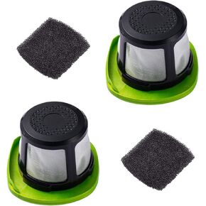 طقم مرشح بديل قابل لإعادة الاستخدام من PURexpert لفلتر Bissell Adapt Ion Stick Vacuum Filter وPowerLifter Ion Pet Filter وFeatherweight XRT Stick Vacuum وReadyclean Cordless Stick Vac (عبوة واحدة) in Kuwait