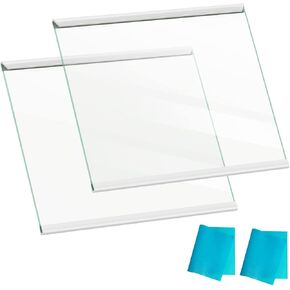 [2 PACK] UPGRADED W11130203 Freezer Glass Shelf Replacement Compatible with Whirlpool Freezer Shelf Replacement Refrigerator Glass Freezer Shelves Parts W10527849, W10773887, AP6262440, PS12347522 in Saudi Arabia
