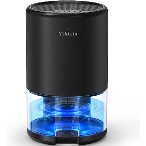 Dehumidifiers for Home, Upgraded 35oz Dehumidifier Up to 285 sq.ft with Auto-off, Sleep Mode, 7 Colorful Night Light, Quiet Portable Small Dehumidifiers for Bathroom, Bedroom, Basement, RV, Closet in Saudi Arabia