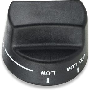 Whole Parts Replacement Knob (Black) Part # PA010122 - Replacement & Compatible with Some Viking VGRC, IC, RT Grill - Replaces AP5315119 - Non-OEM Viking Appliance Parts & Accessories - 2 Yr Warranty