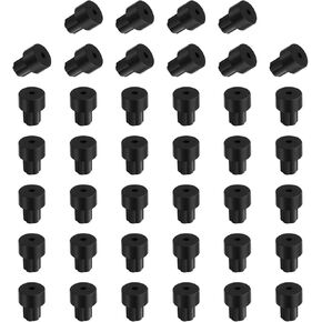 20PCS W10919249 SDA-00189300 AGR5715QDQ MGR6600FZ WFG505M0BS Silicone Rubber Feets Compatible with Amana Maytag Range Grate Bumper Replacement Parts Gas Stove Rubber Feet